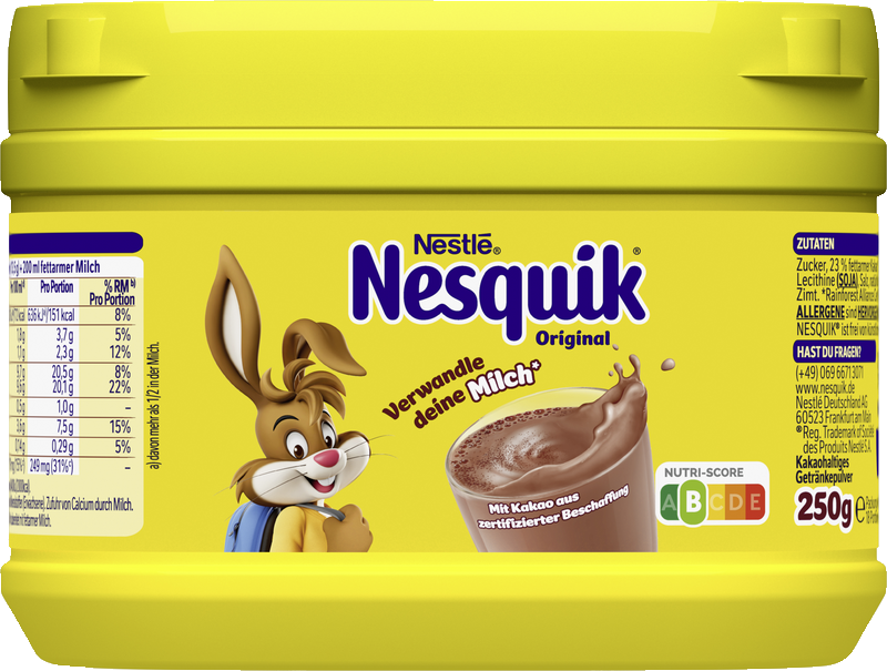 Nesquik Kakaohaltiges Getr Nkepulver Nesquik